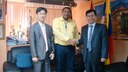 Embajador de la República de Corea en Nicaragua visita a Ministro de Hacienda 
