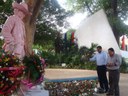 Hacienda rinde homenaje al Héroe Nacional Gral. de Hombres y Mujeres Libres Augusto C. Sandino.