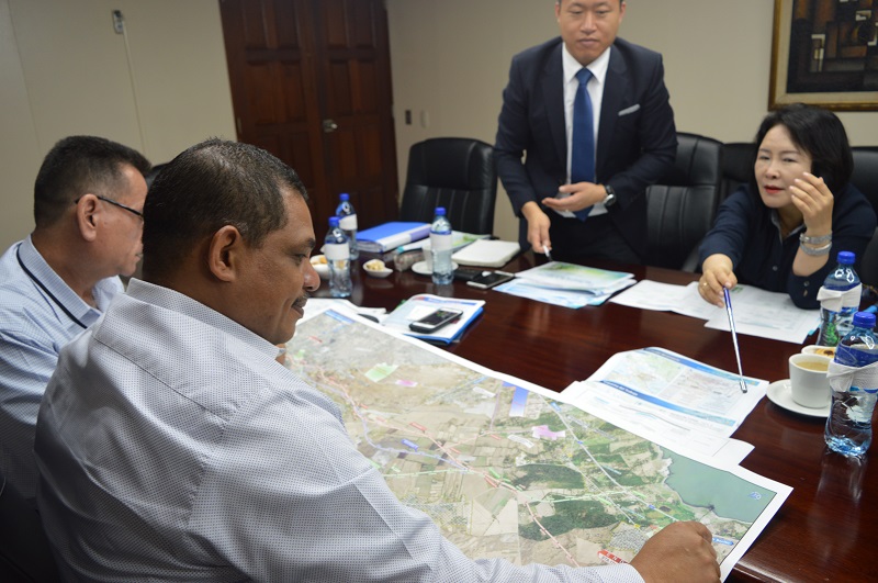 Avanza gestión del Gobierno de Reconciliación y Unidad Nacional con Corea para construcción de tramo carretero de Circunvalación Ticuantepe - Nejapa
