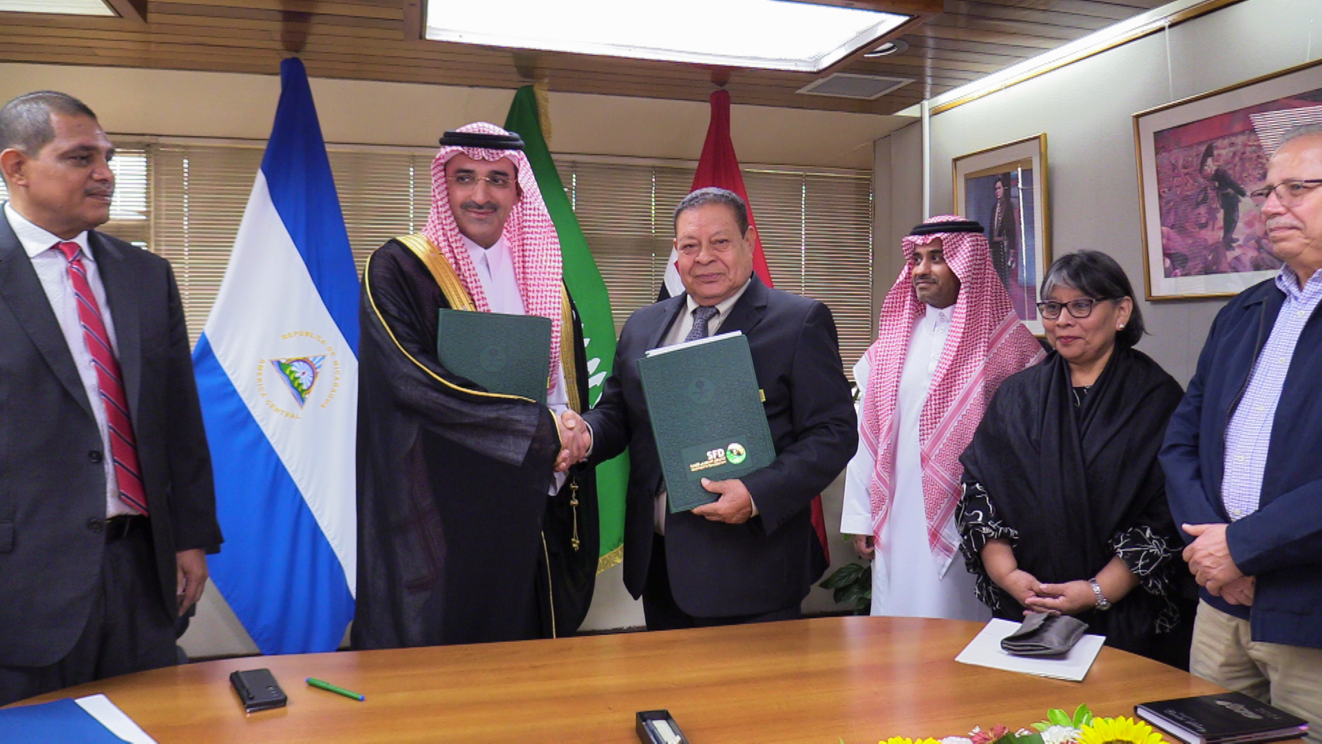 Gobierno de Nicaragua y Fondo Saudita firman contrato del Proyecto de construcción y equipamiento del Hospital Departamental “Carlos Centeno”.